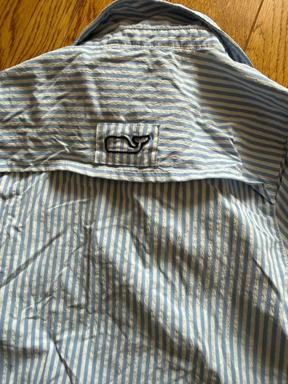 Girls Vineyard Vines Swim Cover up Blue/White Size XS
